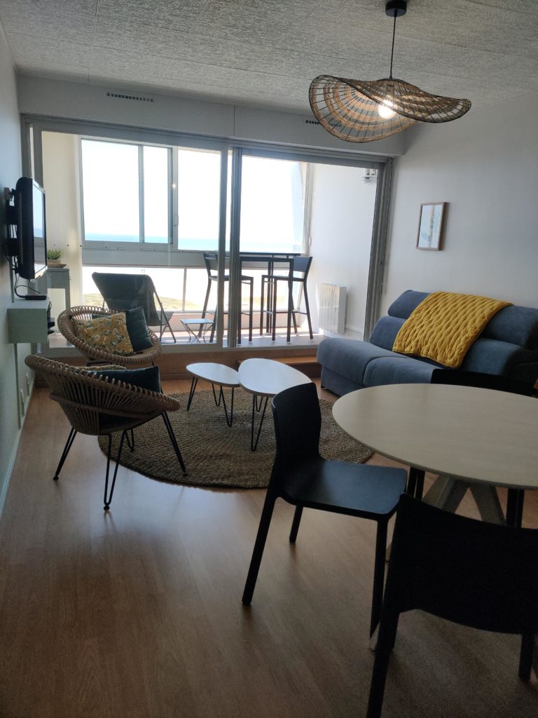 Appartement à Saint Jean de Monts – Vue Mer et Confort